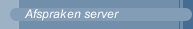Afspraken server